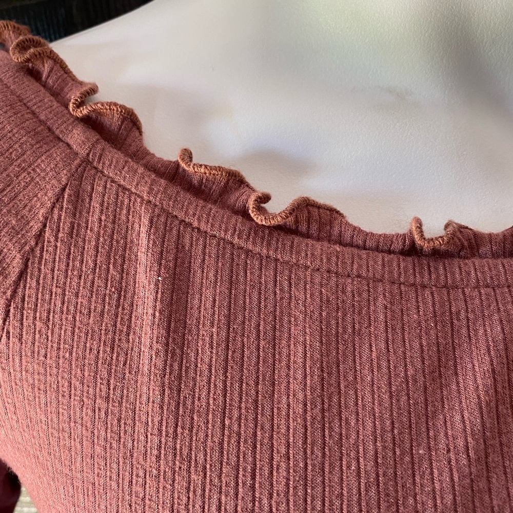 Rust Aeropostale Top
